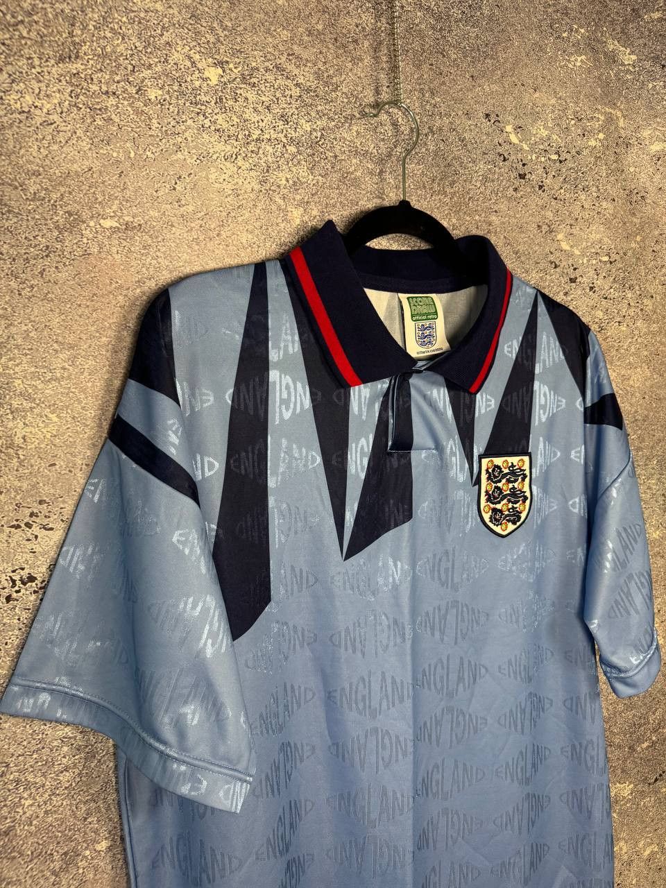 Vintage 90's England National Team 1994 Score Draw Jersey Size US L / EU 52-54 / 3 - 6 Thumbnail