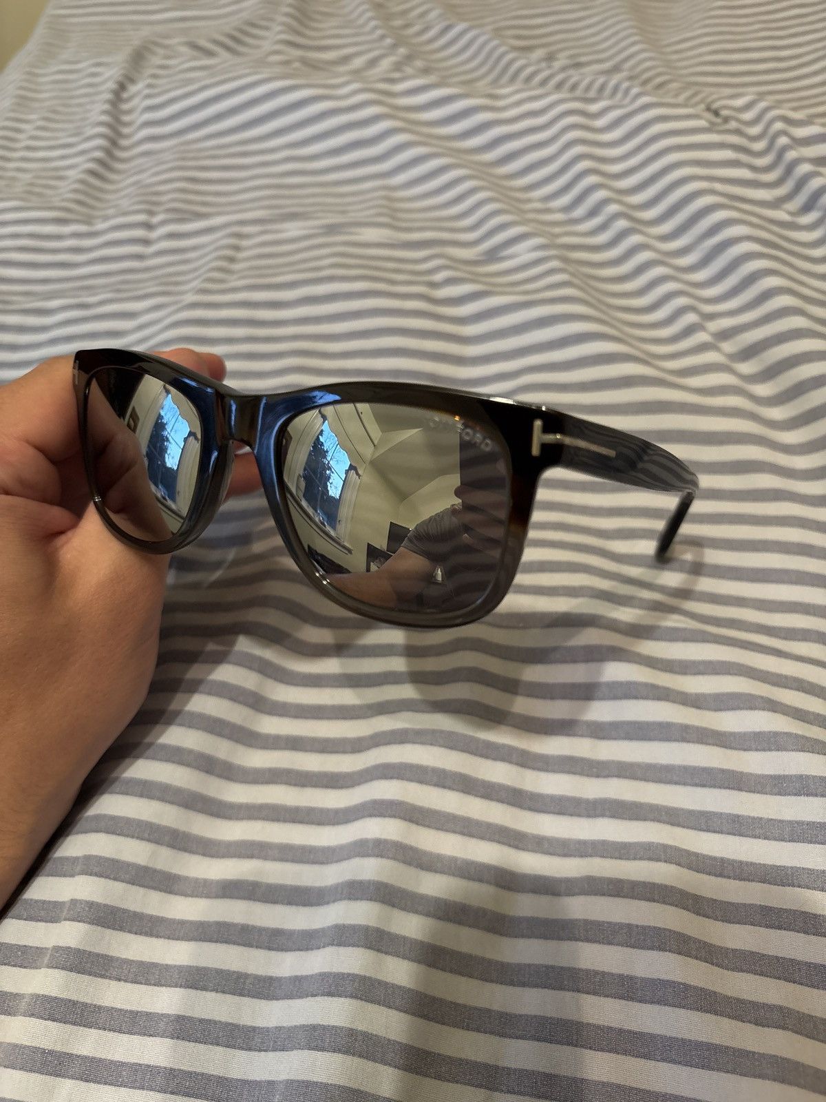 Tom Ford Tom Ford Leo TF336 55C Sunglasses Size ONE SIZE - 2 Thumbnail