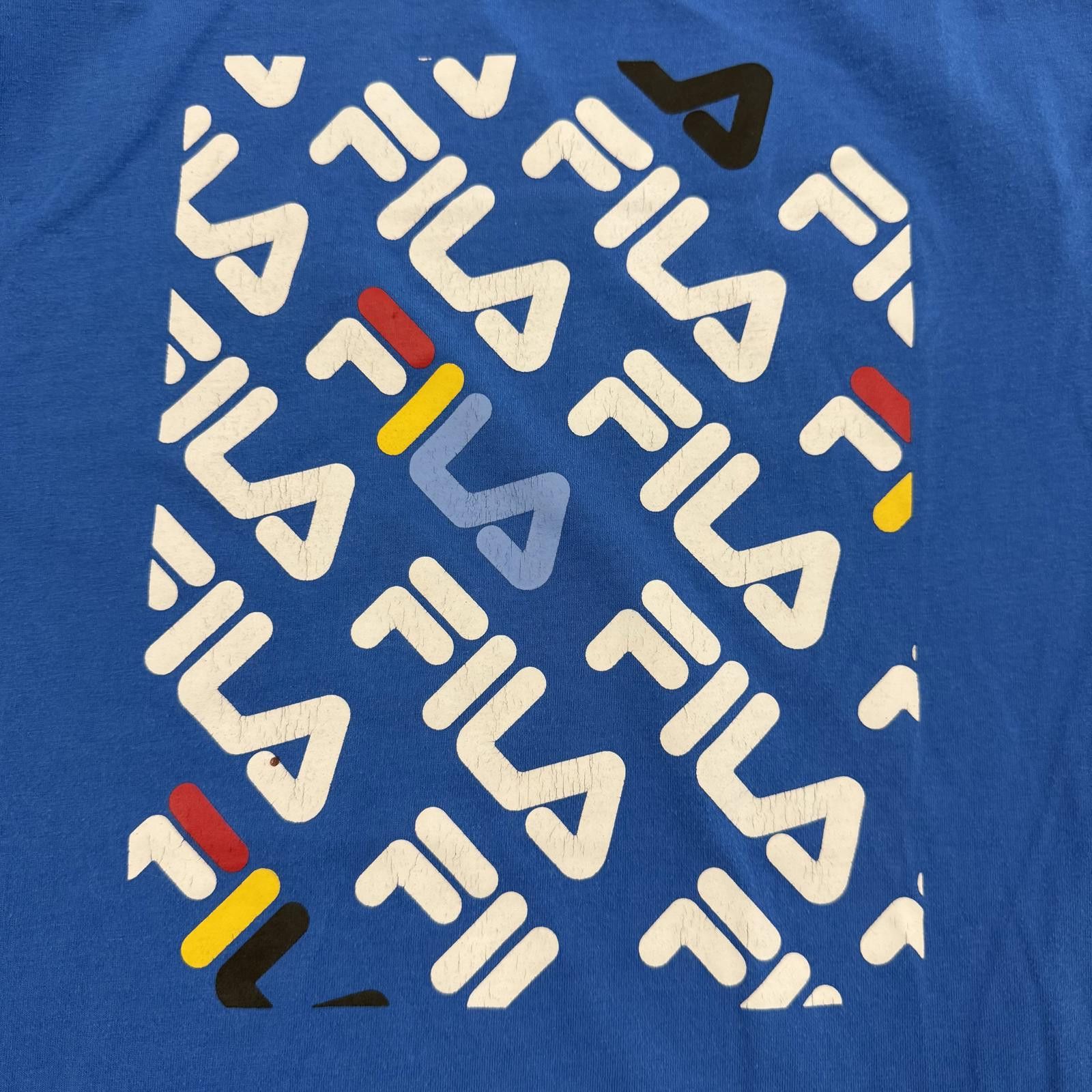 Fila FILA Step & Repeat Logo Tee - Boys Youth XL Blue Size US XL / EU 56 / 4 - 2 Thumbnail
