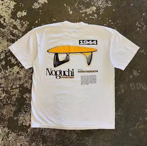 VIBE White casual retro coffee table printed cotton t-shirt Size US L / EU 52-54 / 3 - 3 Thumbnail