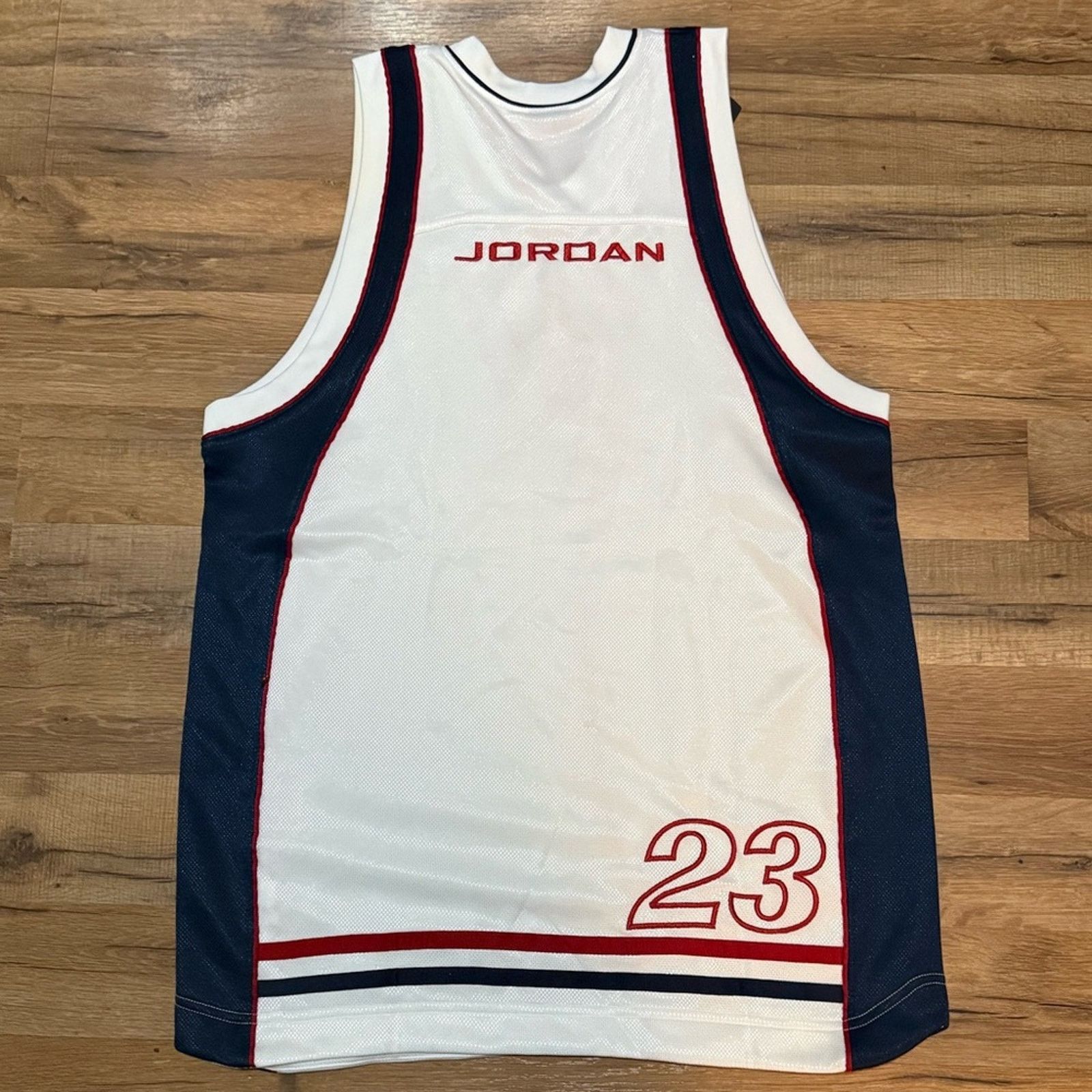 Jordan Brand 2003 Air Jordan Tank Top Jersey Olympic USA Size US M / EU 48-50 / 2 - 2 Thumbnail