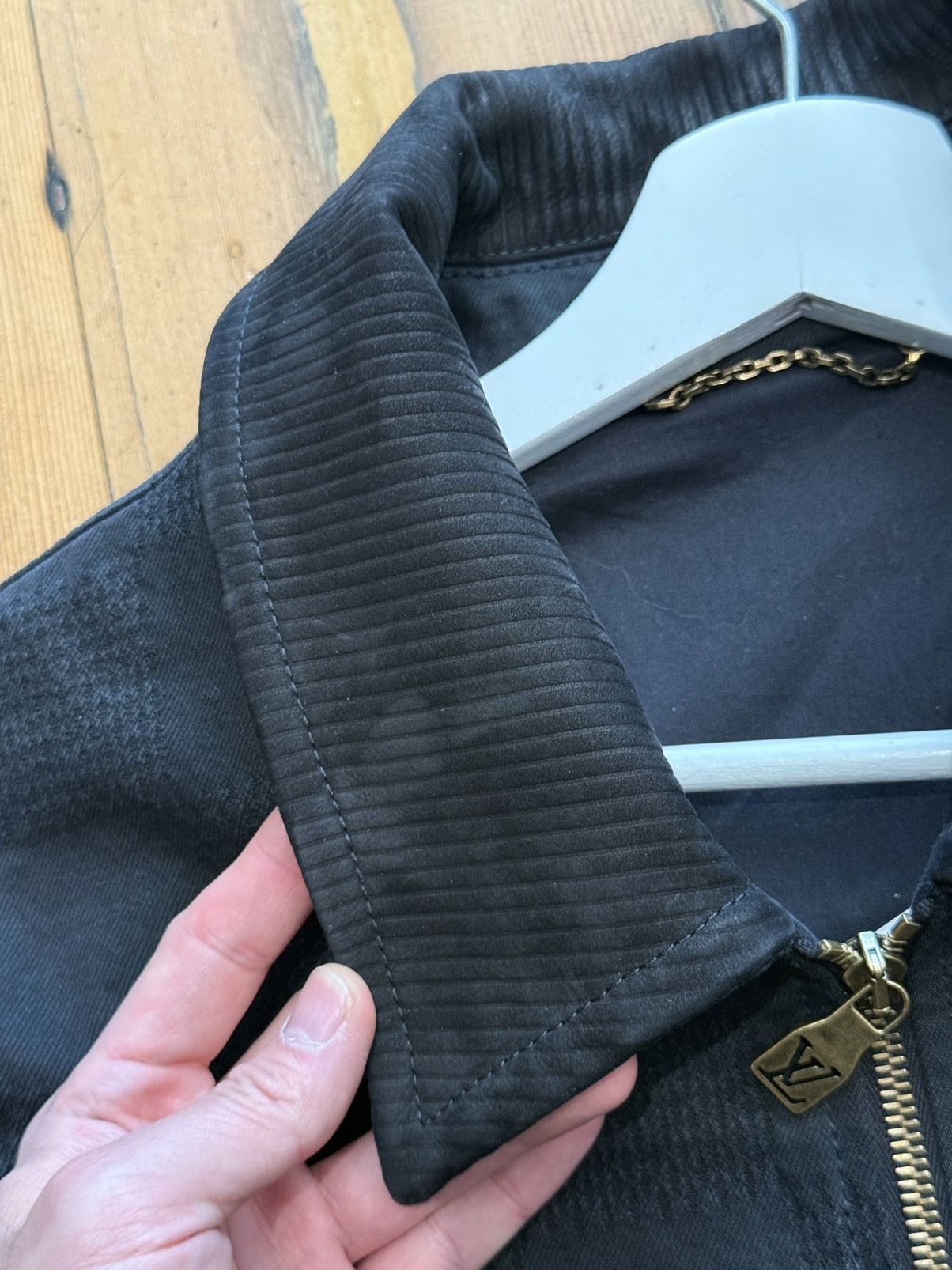 Louis Vuitton LOUIS VUITTON DAMIER WORKWEAR COTTON BLOUSON ‘BLACK’ Size US XL / EU 56 / 4 - 6 Thumbnail