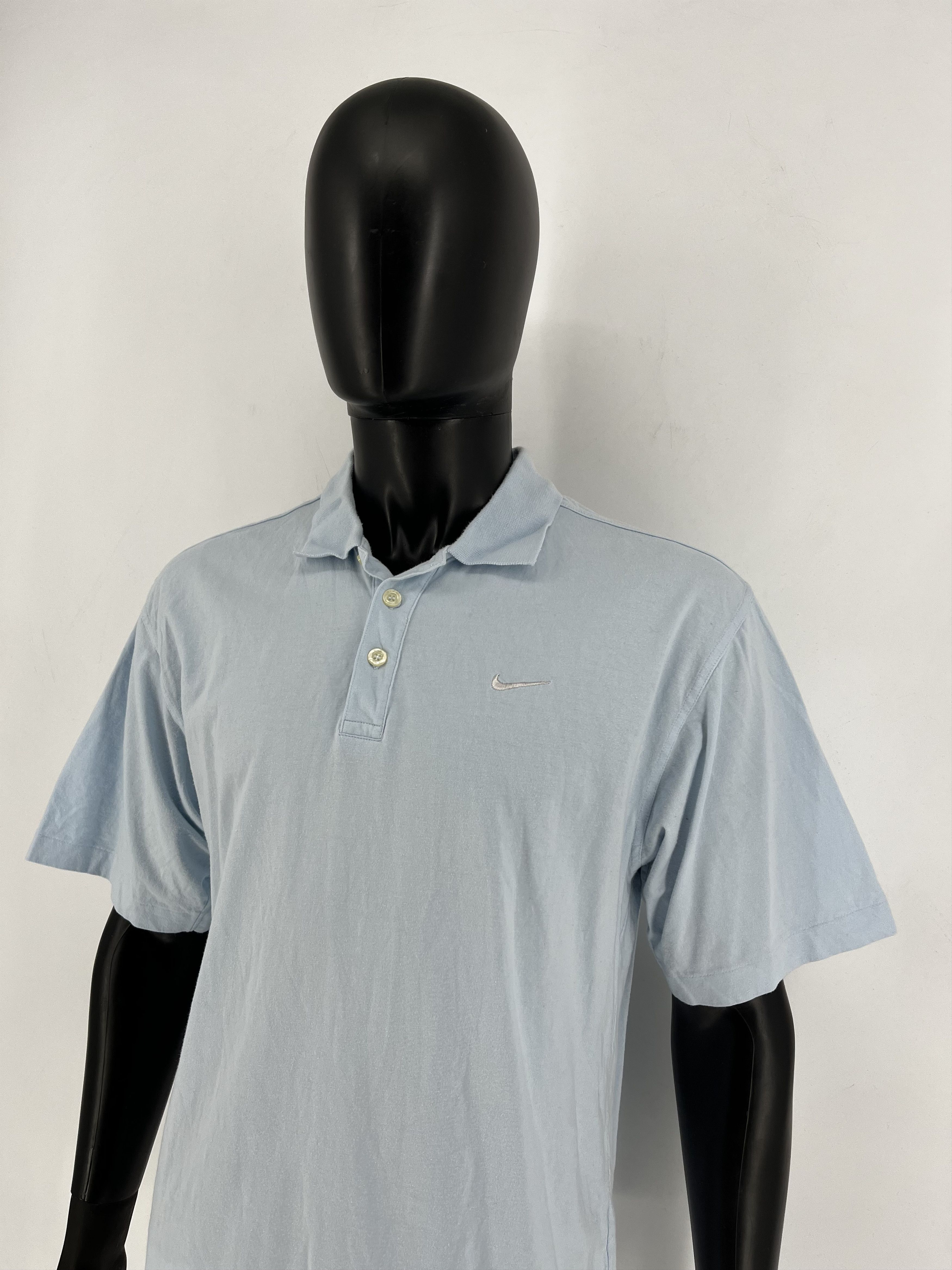 Nike Nike Men Solid Green Athletic Golf Short Sleeve Polo Shirt Size US M / EU 48-50 / 2 - 8 Thumbnail
