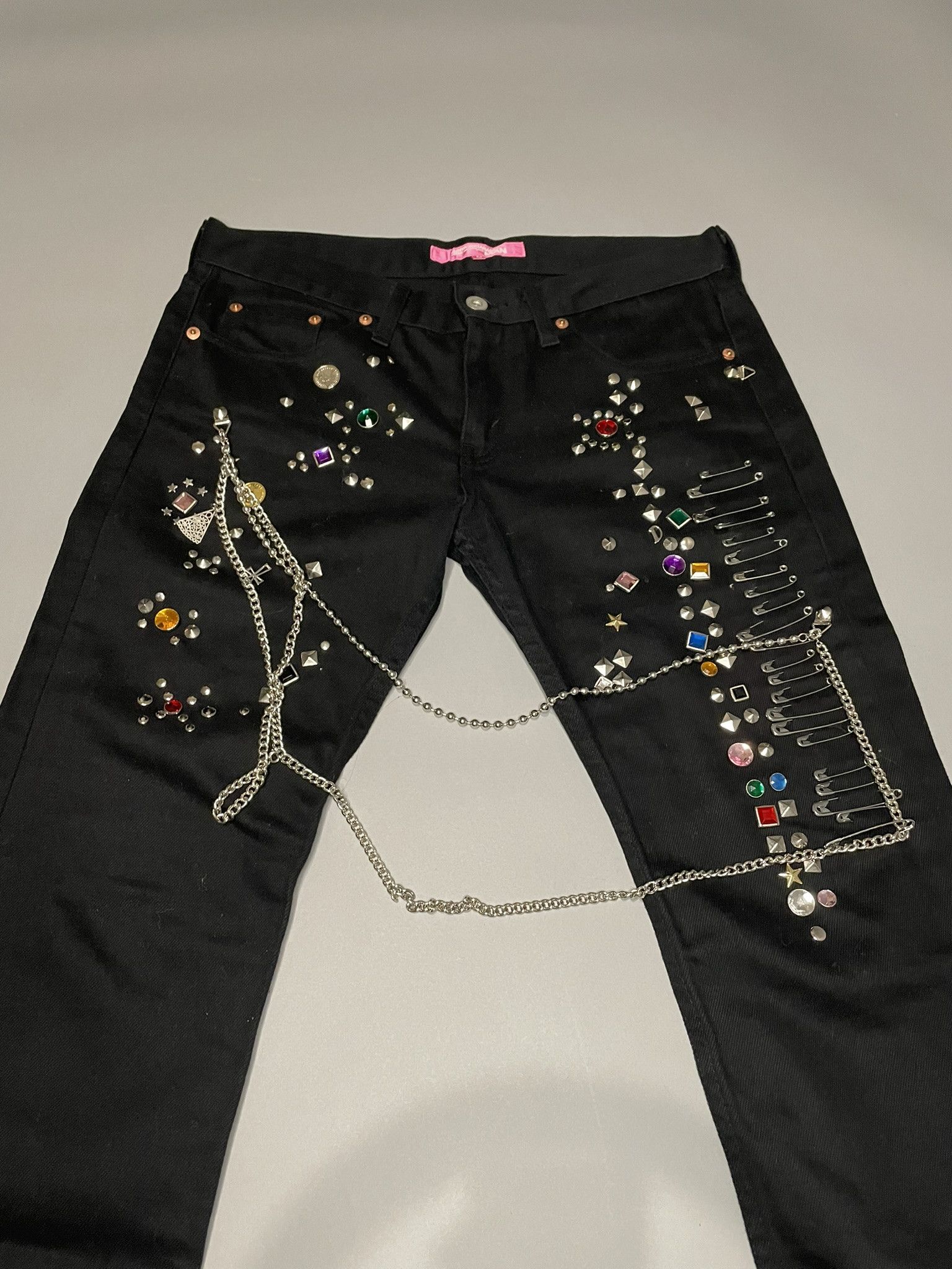 Junya Watanabe Studded Jewel pants Size US 30 / EU 46 - 4 Thumbnail