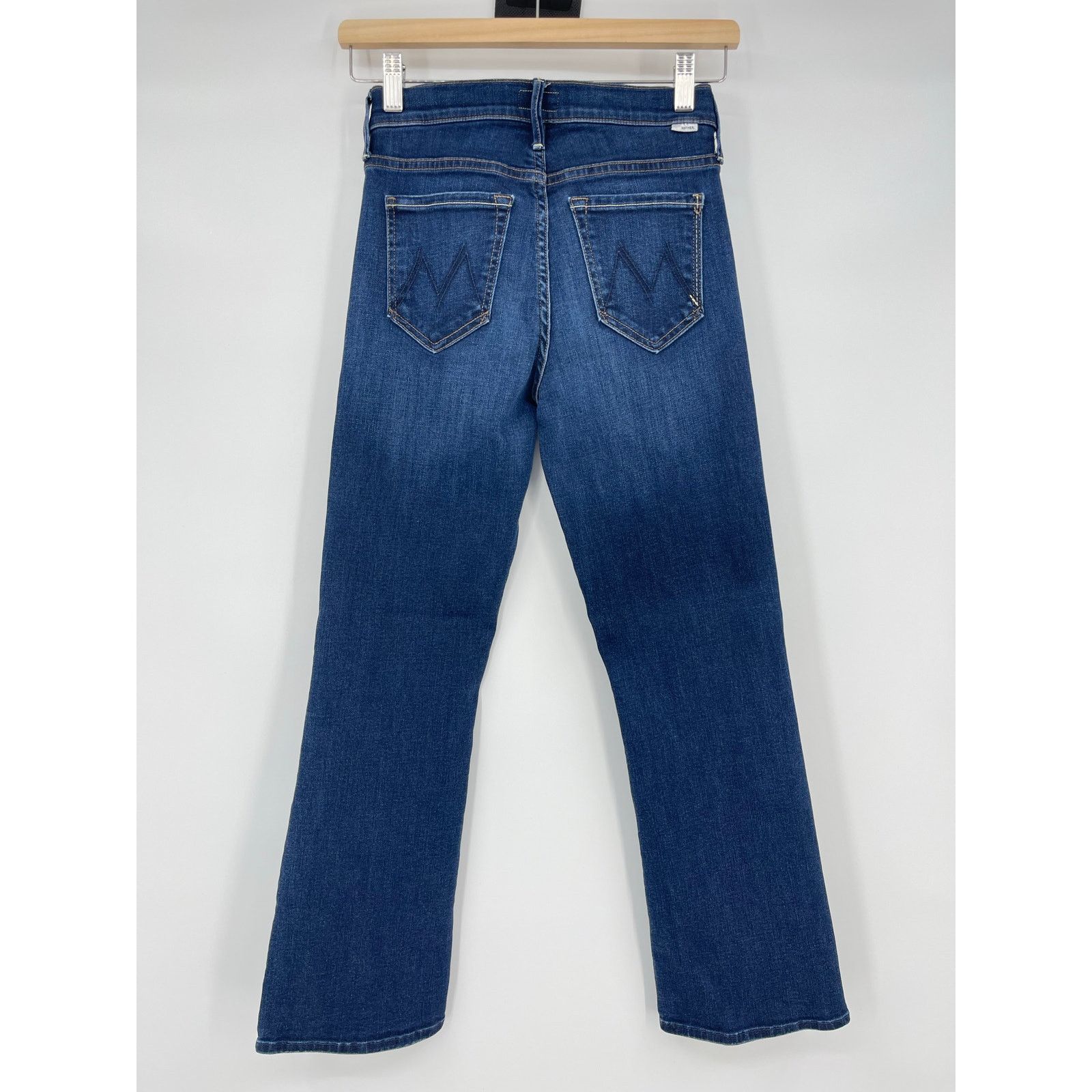 MOTHER MOTHER | The Outsider Crop Up Your Alley Dark Wash Jeans 24 Size 24" / US 00 / IT 34 - 4 Thumbnail