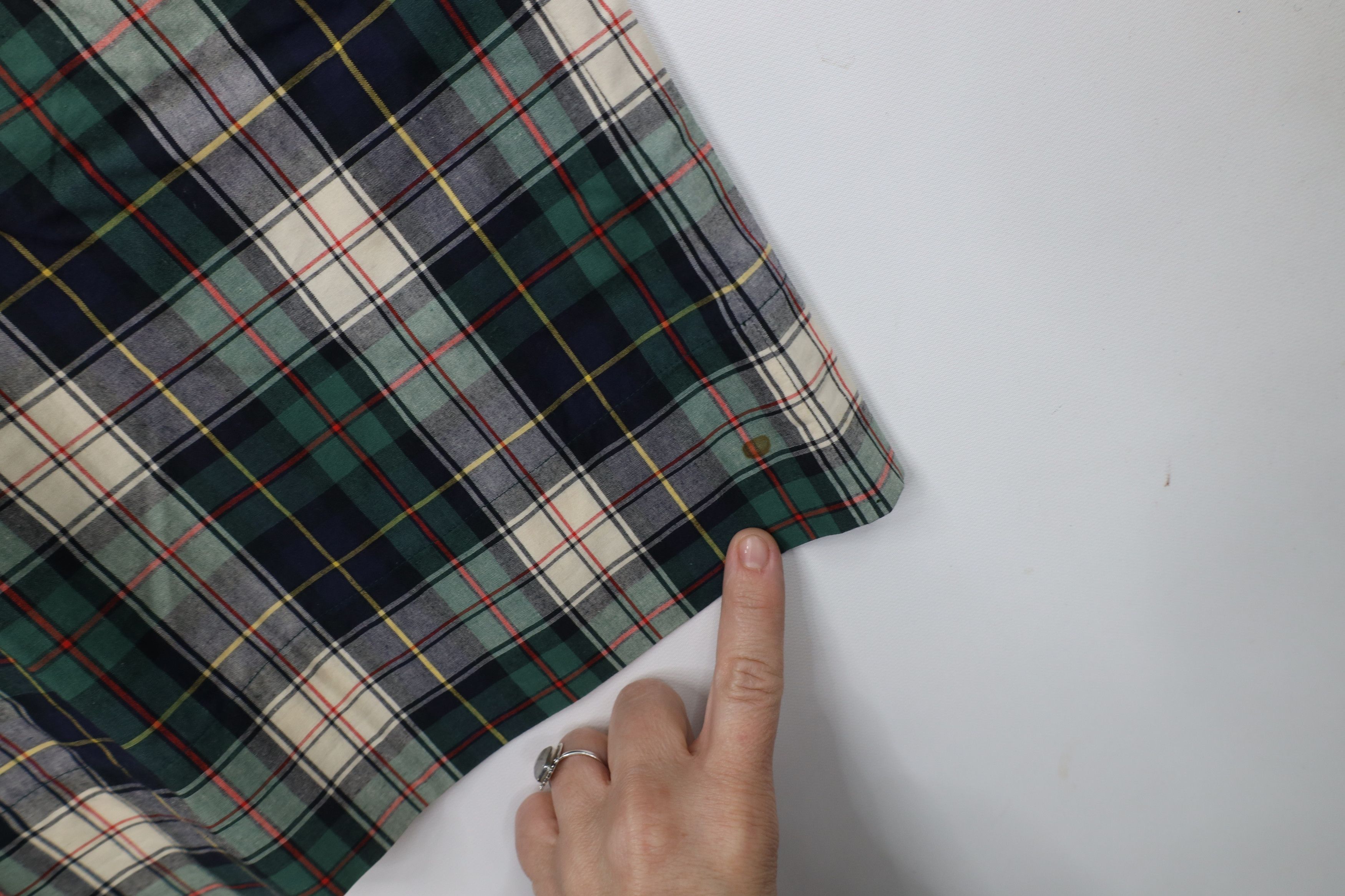 Ralph Lauren Vintage 70s 80s Ralph Lauren Bermuda Bush Shorts Plaid Size 30" / US 8 / IT 44 - 5 Thumbnail