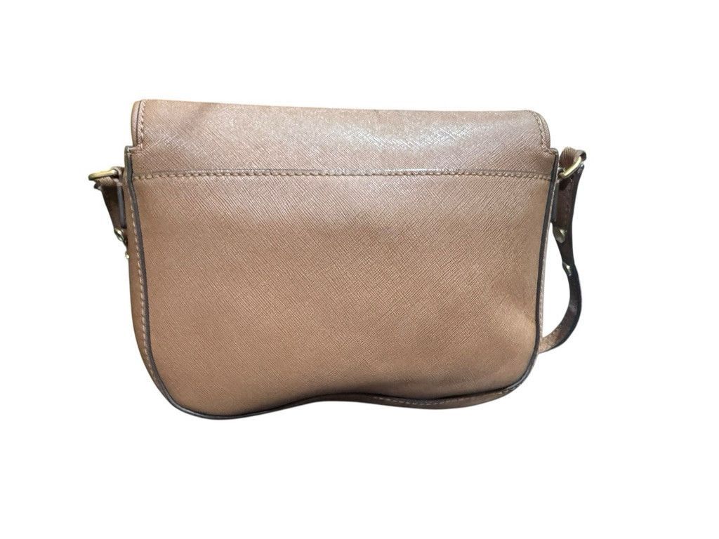 Tory Burch Tory Burch Emerson Saffiano Leather Crossbody Tan Size ONE SIZE - 4 Thumbnail