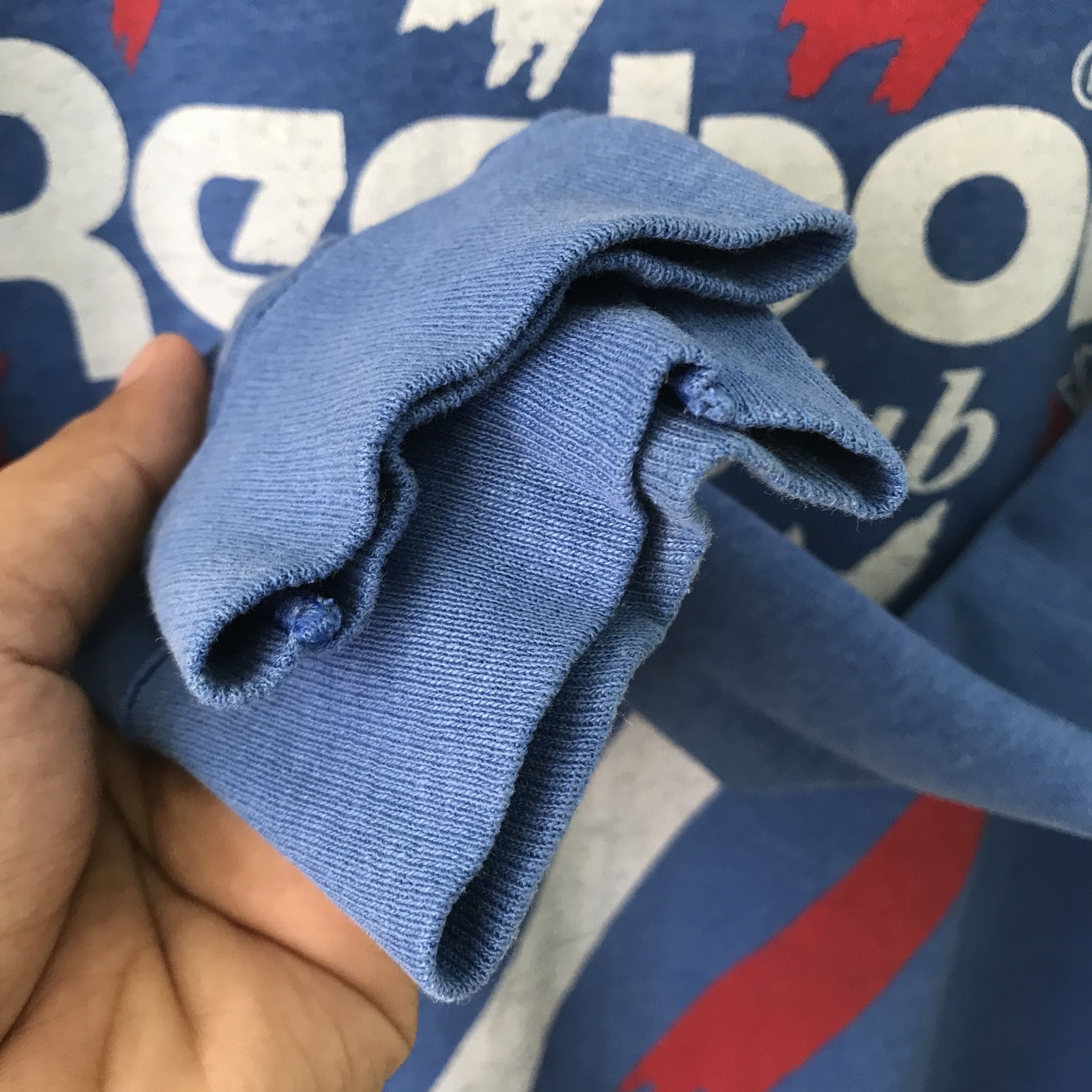 Reebok Vintage 80's Reebok England Blue Tshirt Small - 310 Size US S / EU 44-46 / 1 - 7 Thumbnail