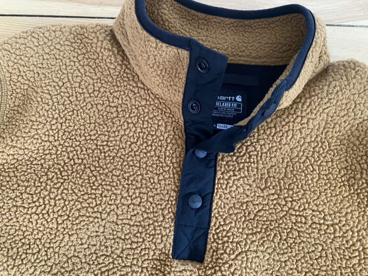Carhartt × Vintage 3quarter snap Fleece Xl Size US XL / EU 56 / 4 - 3 Thumbnail