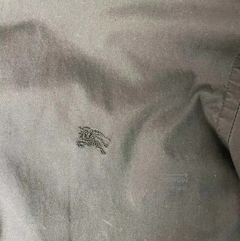 Burberry Burberry Black Cotton Long Sleeve Shirt. Size M / US 6-8 / IT 42-44 - 6 Thumbnail