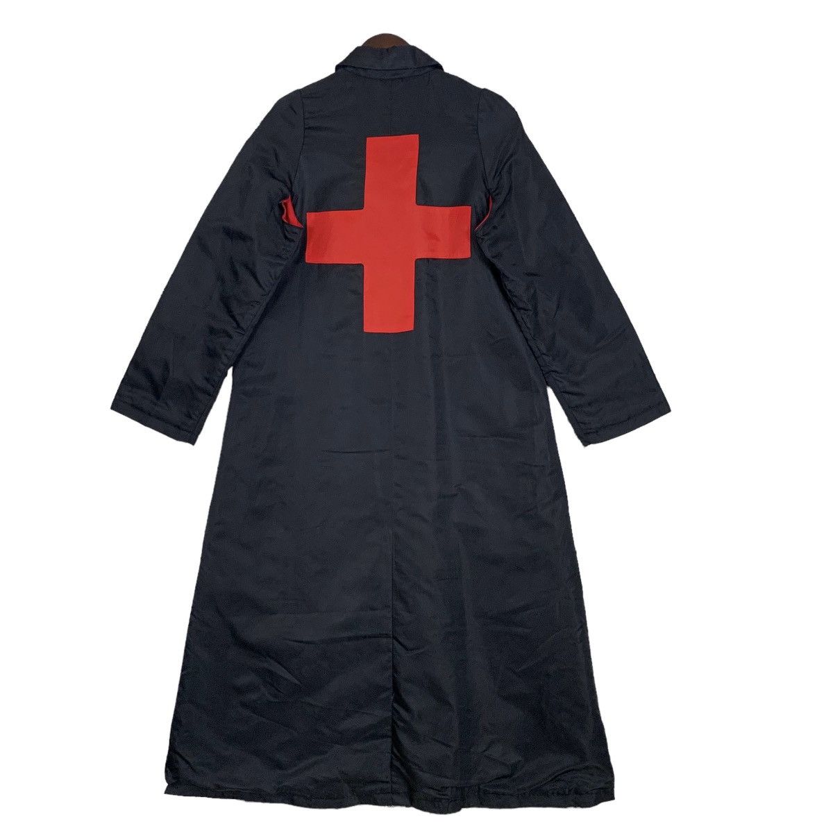 Vintage K.a.t Red Cross Uniform Women Long Jacket Size M