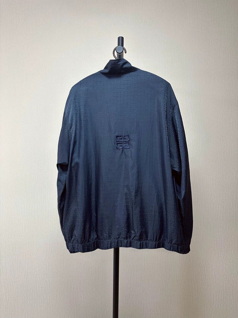 Givenchy Givenchy Dark Blue Thin Casual Jacket Size US XL / EU 56 / 4 - 2 Thumbnail