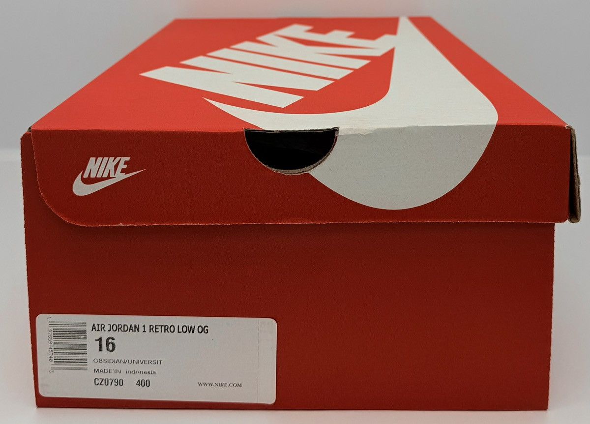 Nike Nike Air Jordan 1 Retro OG Low "Obsidian UNC" Size 16 Size US 15 / EU 48 - 8 Thumbnail
