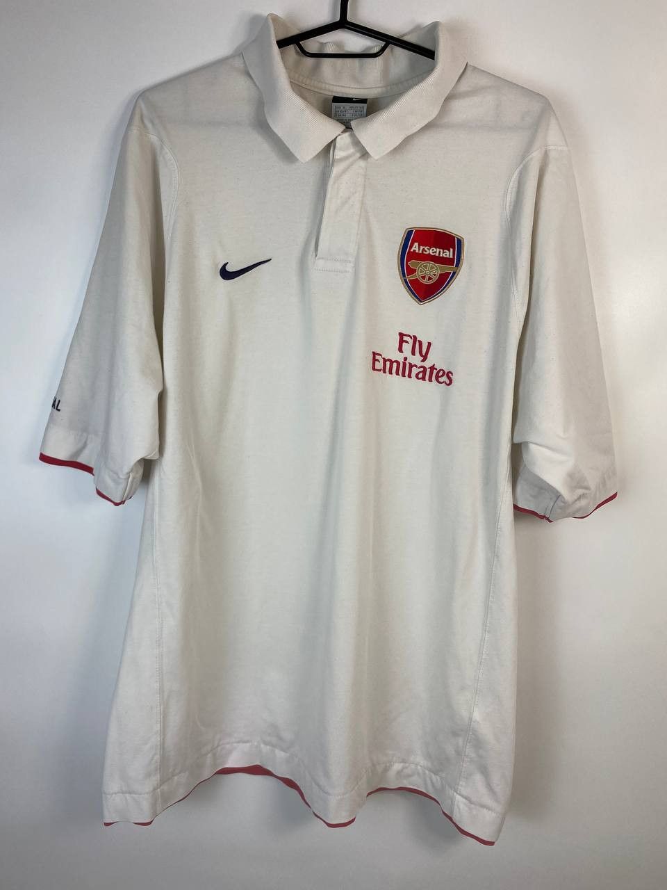 Nike MENS NIKE FC ARSENAL LONDON POLO SOCCER FOOTBALL SHIRT Size US XL / EU 56 / 4 - 1 Thumbnail