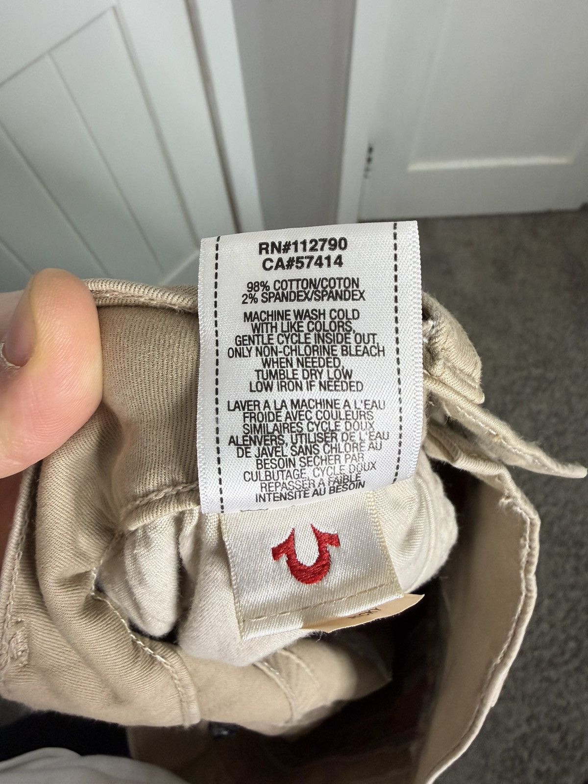 True Religion True Religion Khaki/Beige Pants Size/33 Size US 33 - 8 Thumbnail