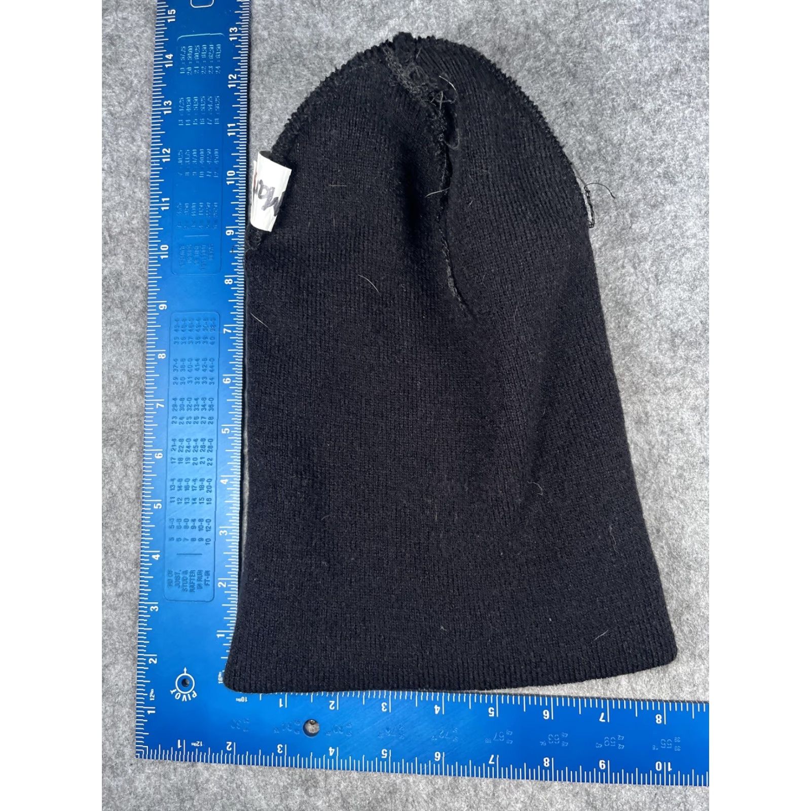 Vintage Yupoong Beanie Mens One Size Black Central Wisconsin Short Track Open Knit Hat Size US 35 - 6 Thumbnail