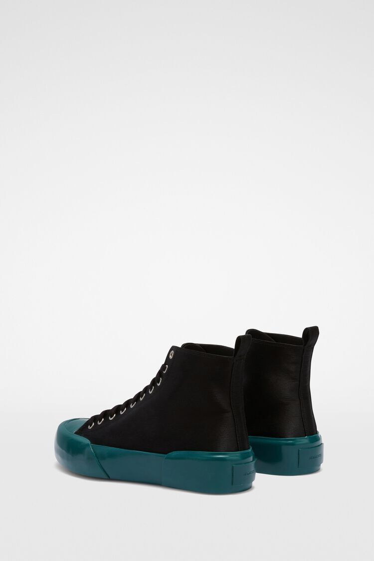 Jil Sander o1y1025 Hi-Top Sneakers in Black Size US 10 / IT 40 - 3 Thumbnail