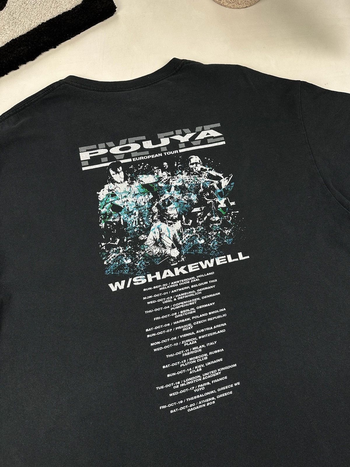 G59 Records Pouya Five Five Album Tour Tee Black ❄️🧊 G59 South Size US XL / EU 56 / 4 - 8 Thumbnail