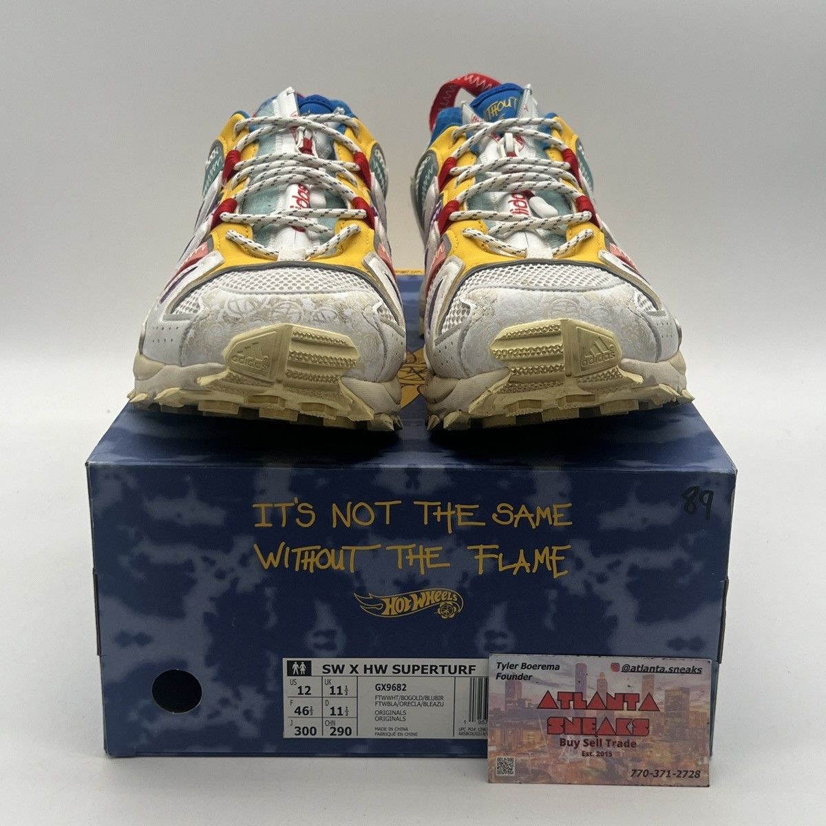 Adidas Sean wotherspoon x hot wheels x superturf adventure Size US 12 / EU 45 - 2 Thumbnail