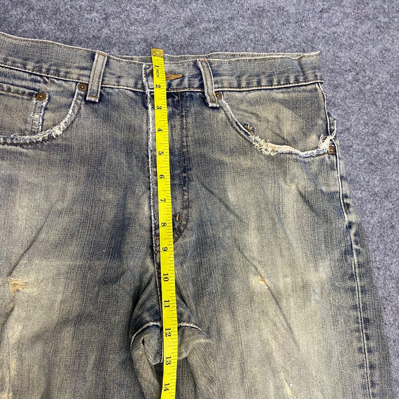 Edwin 💥Best Offer💥Vintage Edwin 503z Regular Distressed Denim Size US 32 / EU 48 - 4 Thumbnail