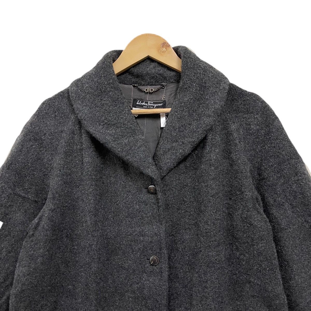 Salvatore Ferragamo Salvatore ferragamo wool jacket trench coat Size US L / EU 52-54 / 3 - 3 Thumbnail