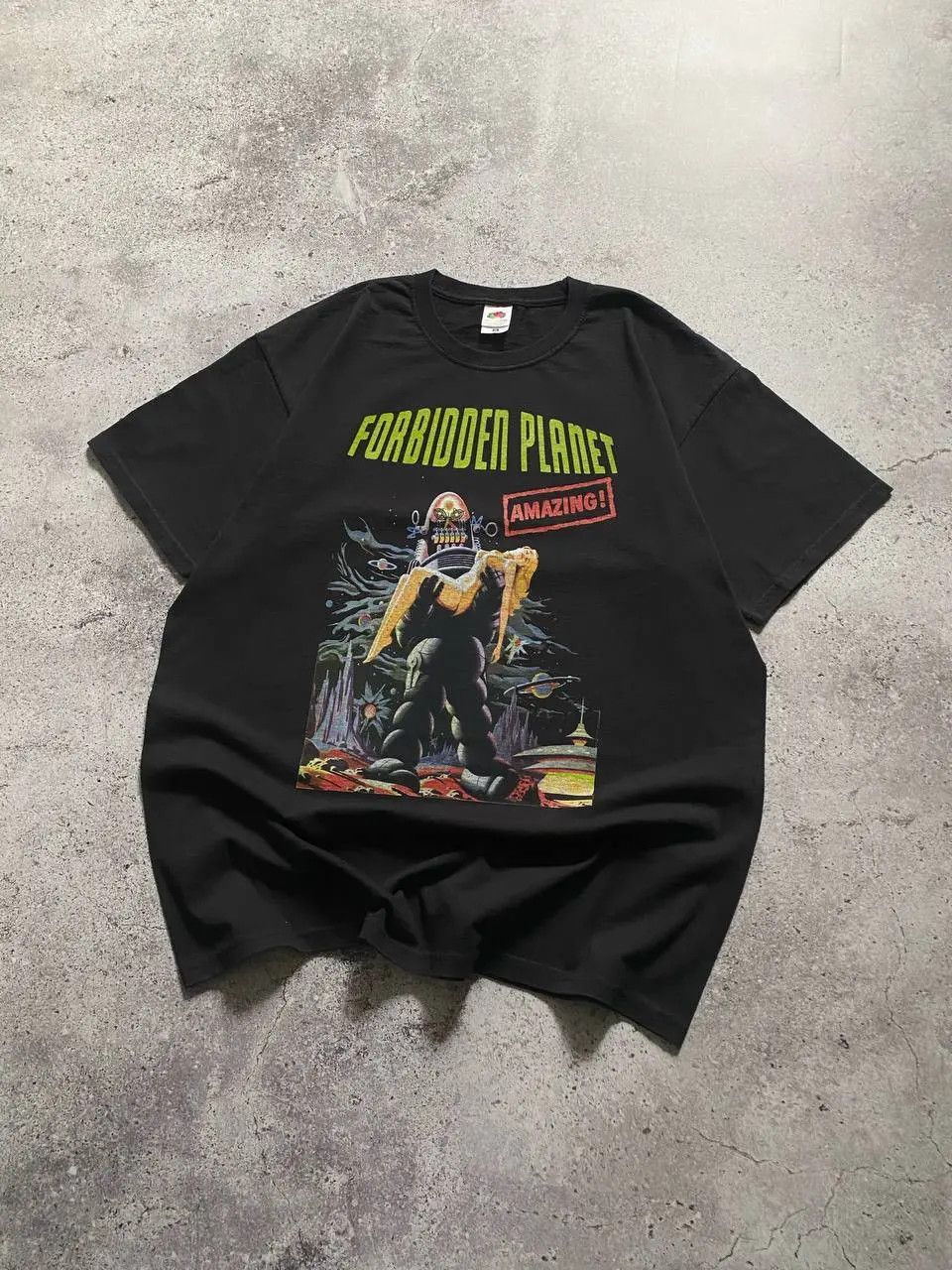 Vintage VINTAGE FORBIDDEN PLANET ROBBY THE ROBOT PROMO MOVIE T SHIRT Size US XL / EU 56 / 4 - 2 Thumbnail