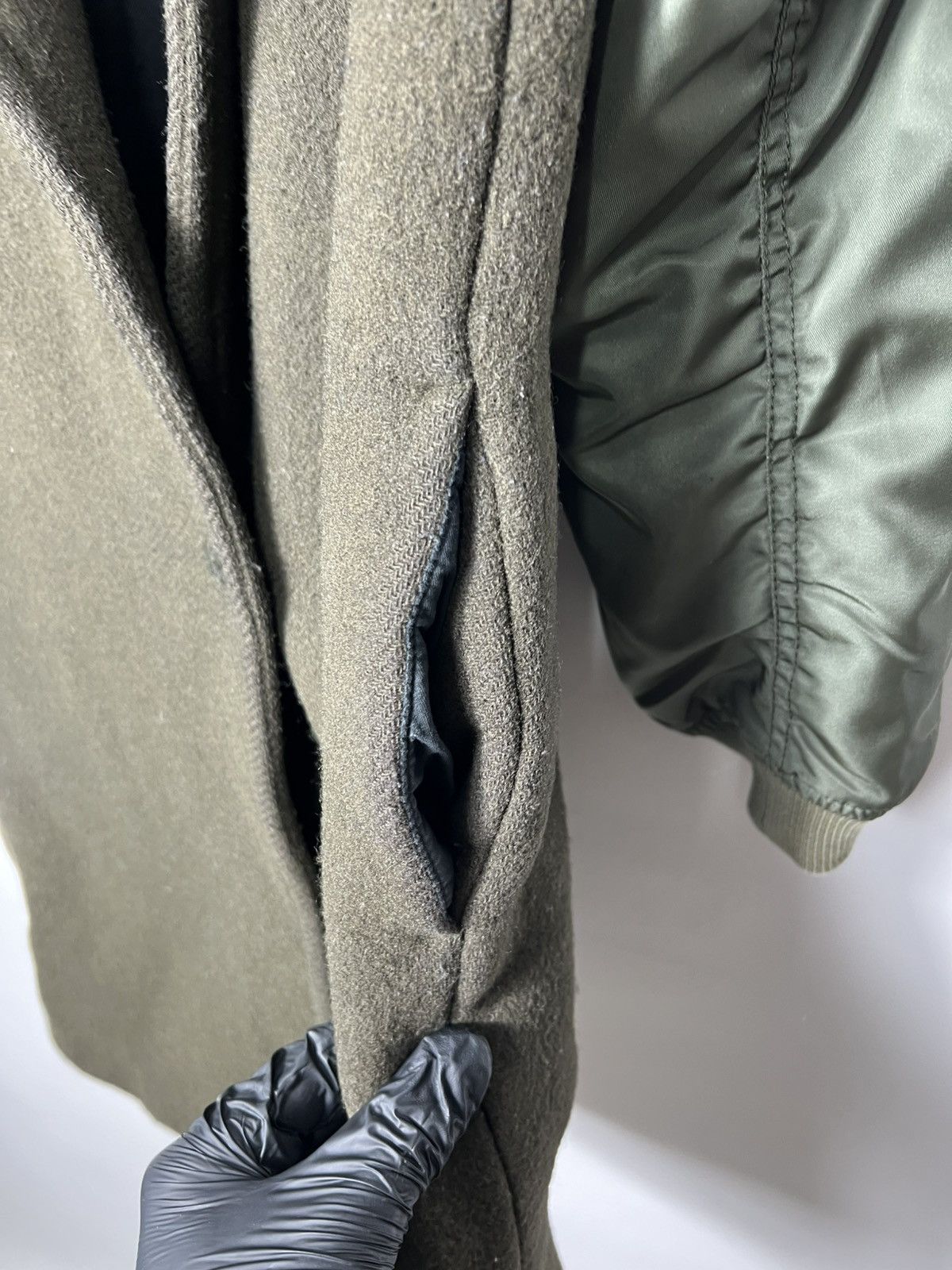 Sandro Vintage luxury italian designer Sandro wool coat Size 36 Size XS / US 0-2 / IT 36-38 - 8 Thumbnail