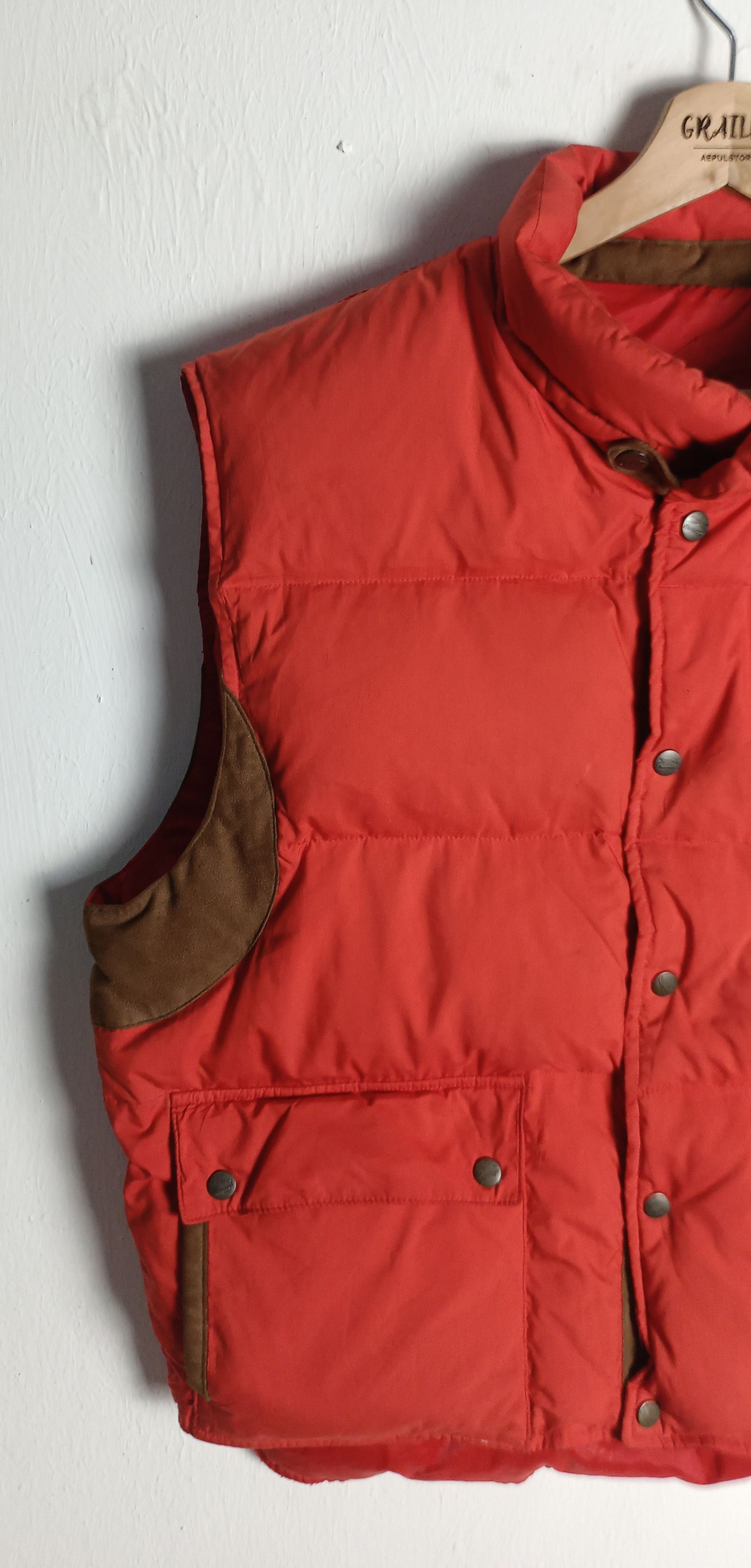 Japanese Brand Slazenger Puffer Vest Winter Seasons Size US XL / EU 56 / 4 - 4 Thumbnail
