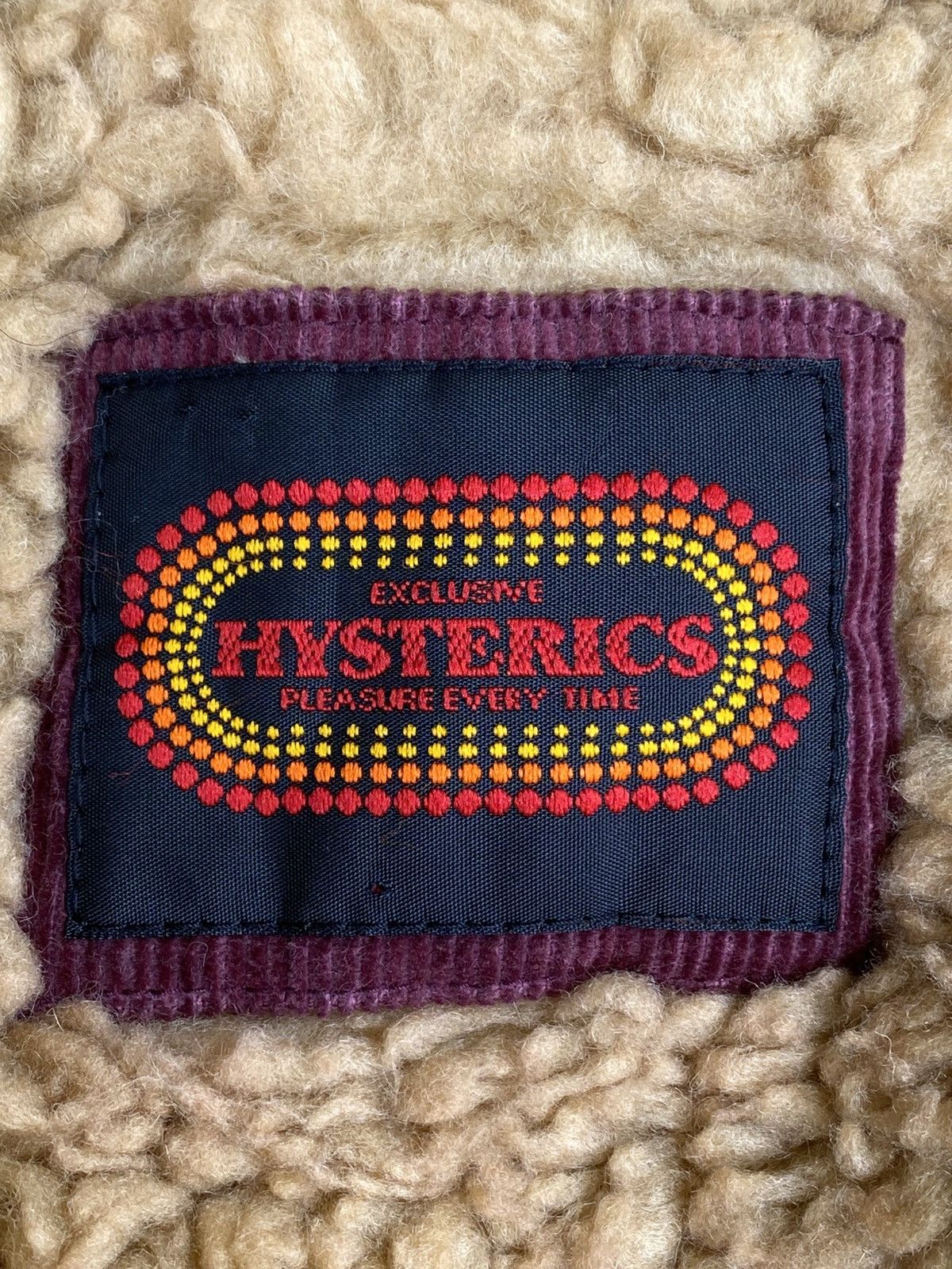 Hysteric Glamour 1980s Hysteric Glamour- Embroidered Corduroy Sherpa Jacket Size US XS / EU 42 / 0 - 16 Thumbnail