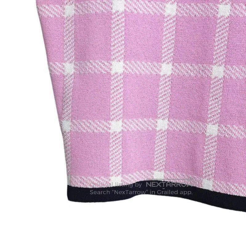 Miu Miu Miu Miu Light Pink Cotton Cardigan for Women . Size M / US 6-8 / IT 42-44 - 4 Thumbnail