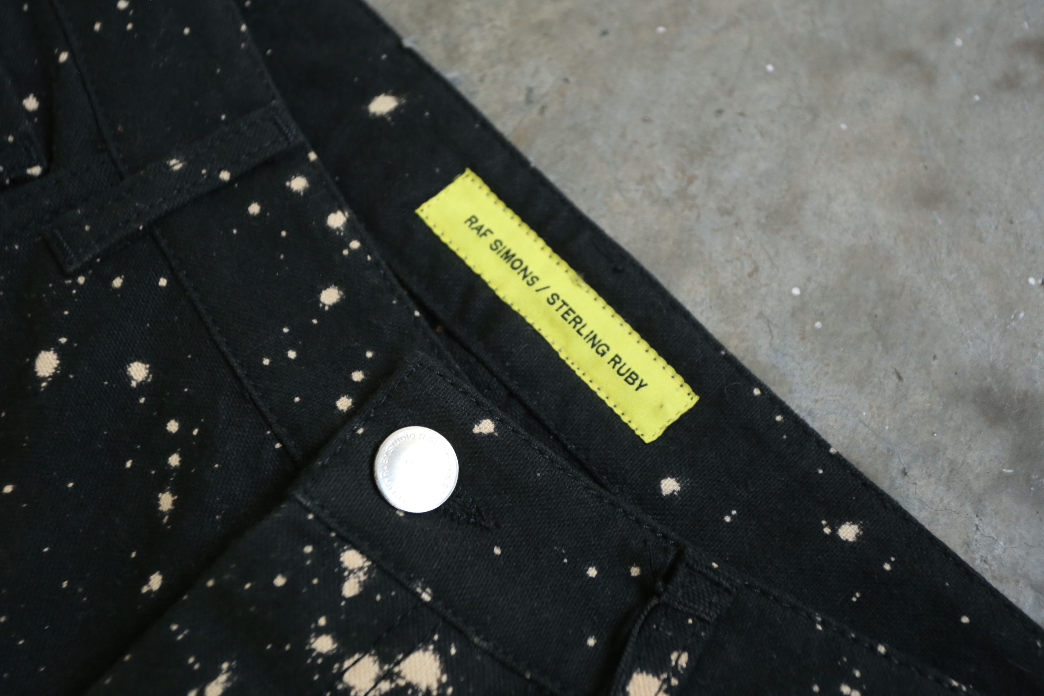Raf Simons Raf Simons - Sterling Ruby - F/W 14 - Bleached Denim Jean Size US 30 / EU 46 - 5 Thumbnail
