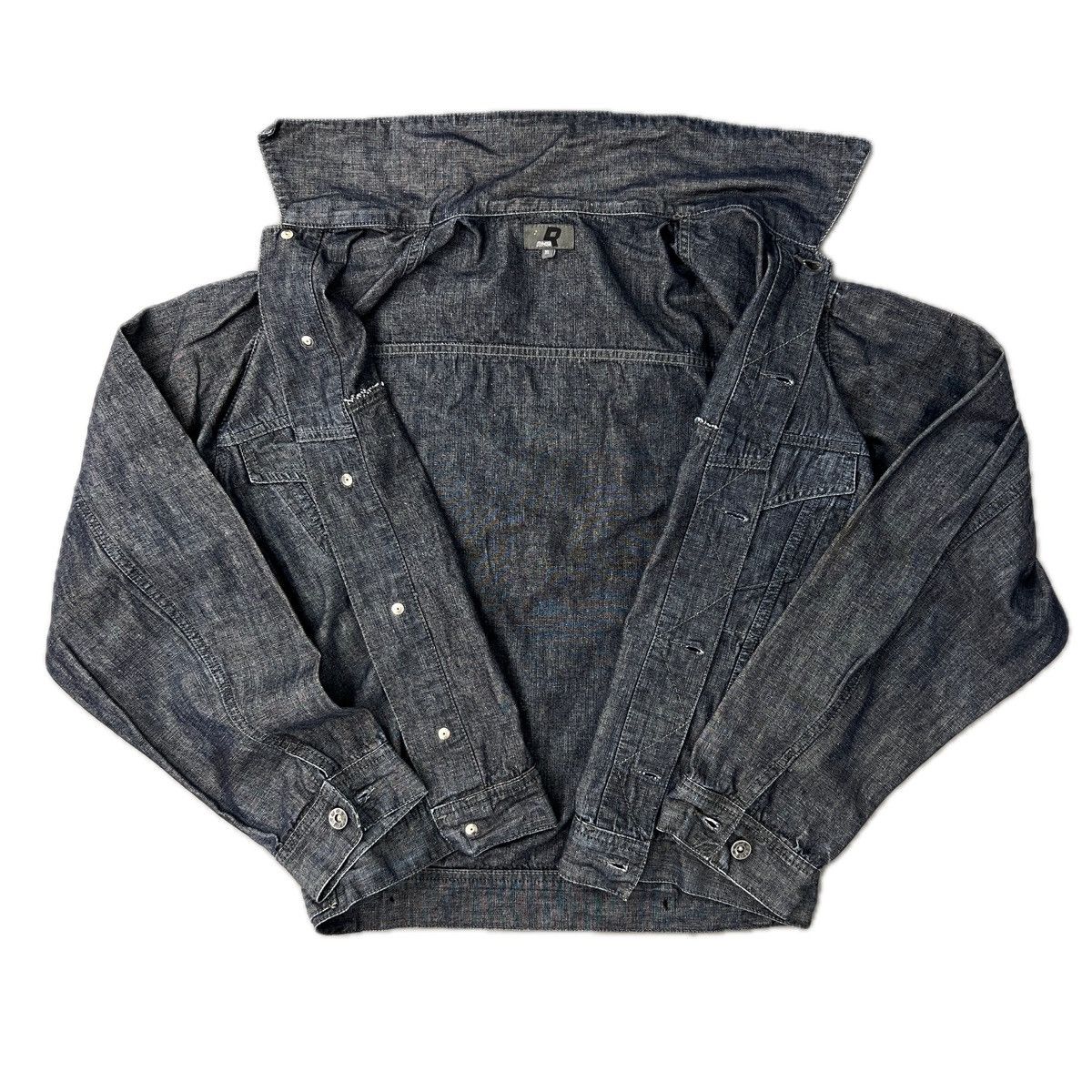 Other RWD WAXED DENIM TRUCKER JACKET OVERDYED INDIGO Size US L / EU 52-54 / 3 - 5 Thumbnail