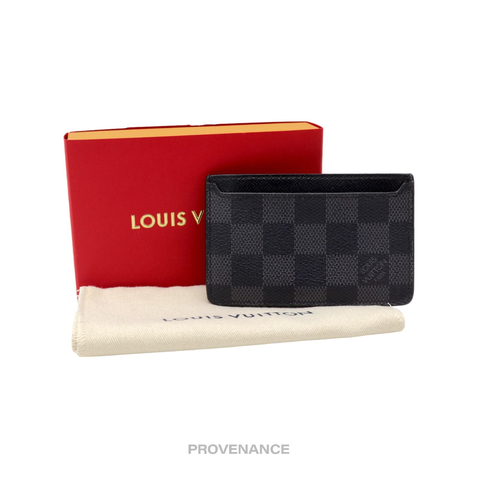 image of Louis Vuitton Neo Card Holder Wallet - Damier Graphite, Men's