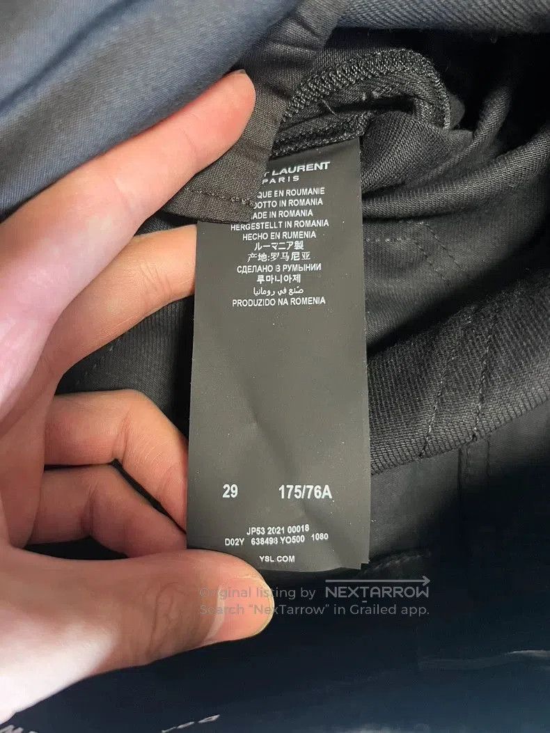 Other Saint Laurent Classic Black Denim Jeans. Size US 29 - 3 Thumbnail