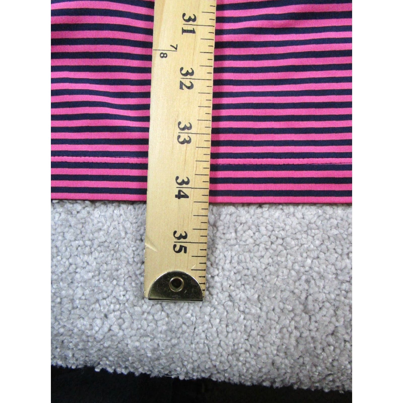 Ralph Lauren Ralph Lauren RLX Polo Shirt Mens Medium Pink Striped Golf Us Open Size US M / EU 48-50 / 2 - 8 Thumbnail