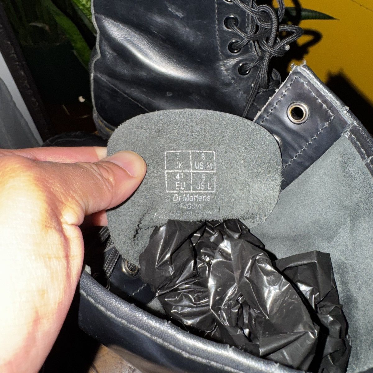 Dr. Martens Dr Martens 1460W black Lewther Lace up Boots Size US 9 / IT 39 - 8 Thumbnail