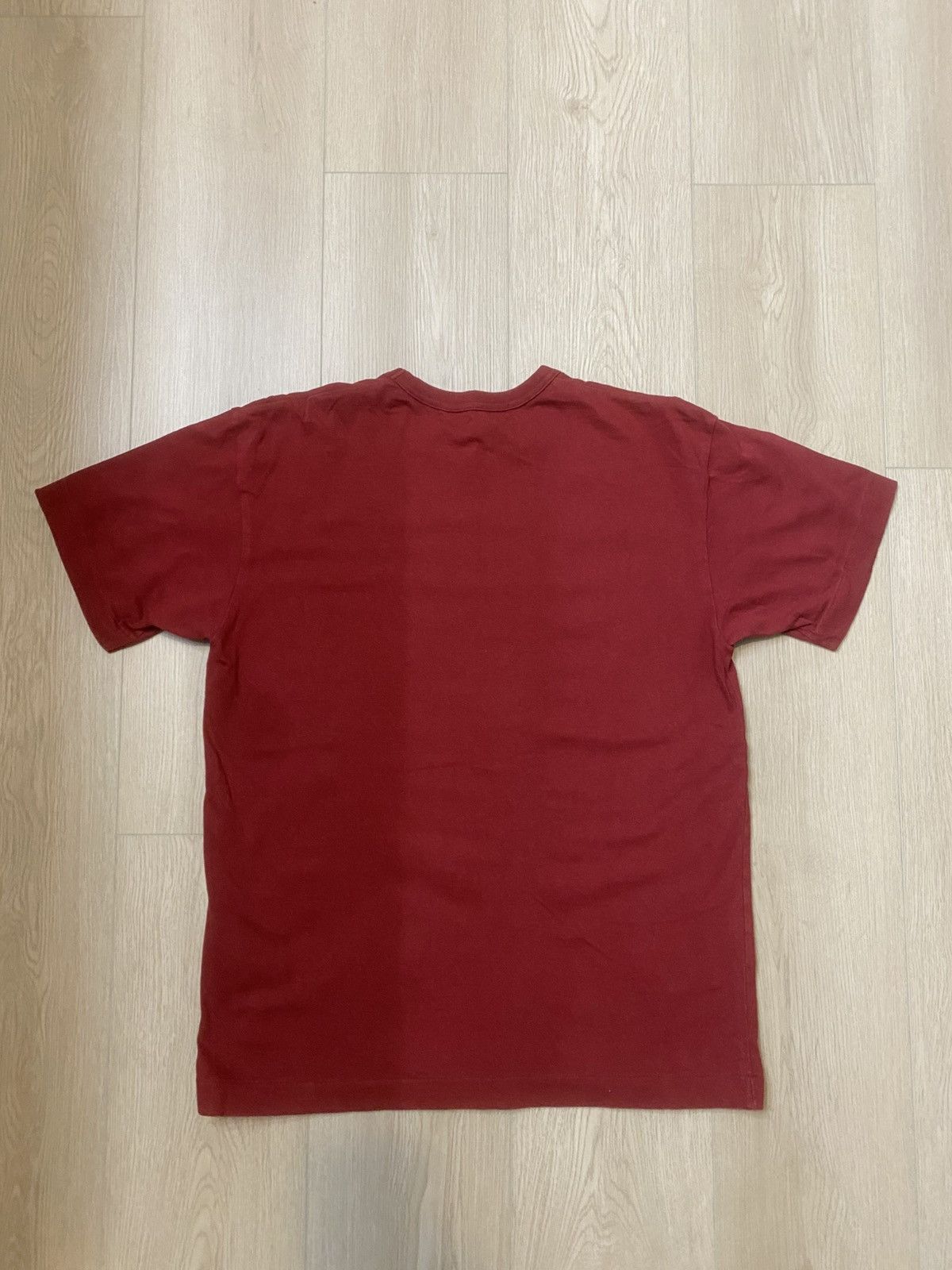 Comme des Garcons PLAY Commes des Garcon Double Heart Tee Size US M / EU 48-50 / 2 - 2 Thumbnail
