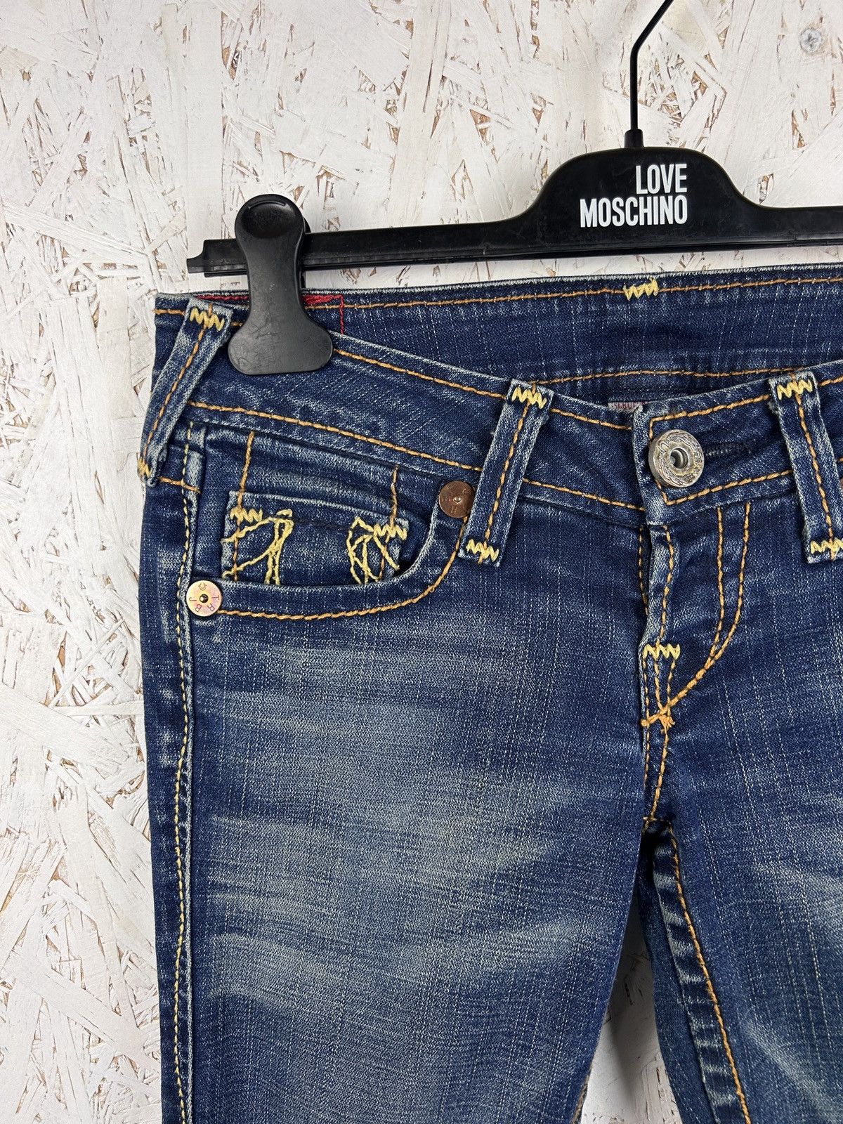 True Religion Vintage True Religion Johnny Big T Denim Jeans Size 26 Size 26" / US 2 / IT 38 - 5 Thumbnail