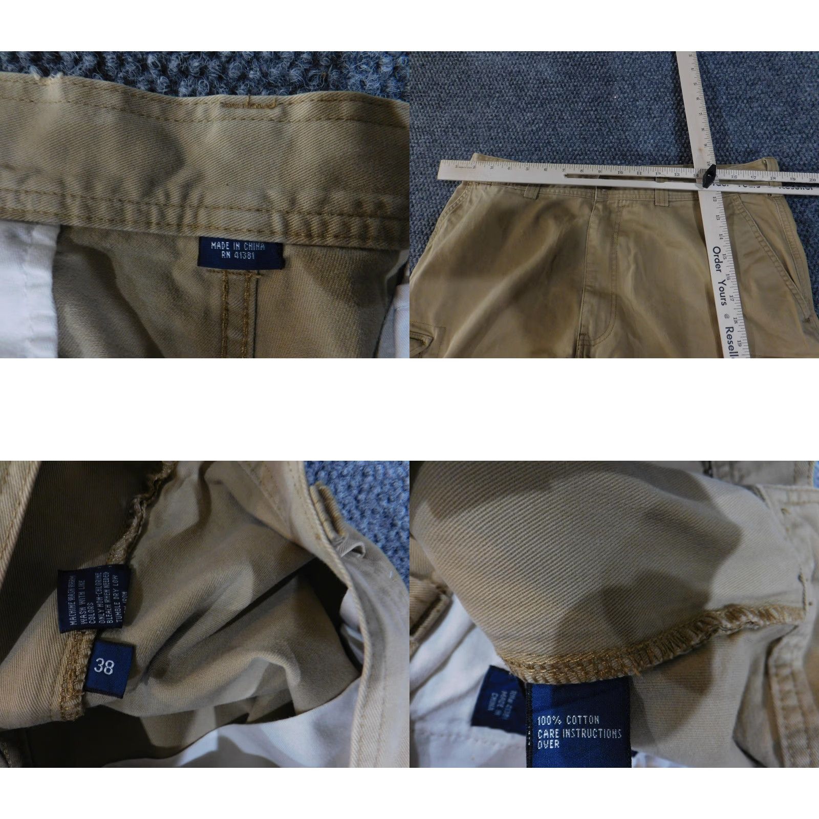 Polo Ralph Lauren Polo Ralph Lauren Cargo Shorts Mens 38 Khaki Classic Polo 67 Chino Multi Pocket Shirt? Size US M / EU 48-50 / 2 - 8 Thumbnail