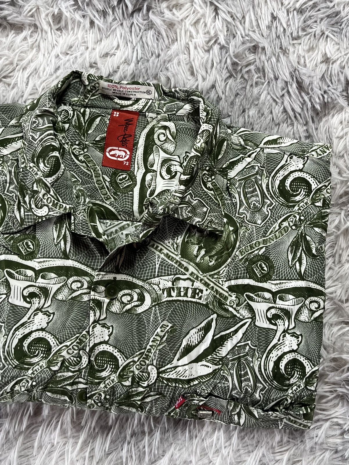 Ecko Unltd. Vintage Ecko unltd Shirt button Size US XL / EU 56 / 4 - 2 Thumbnail