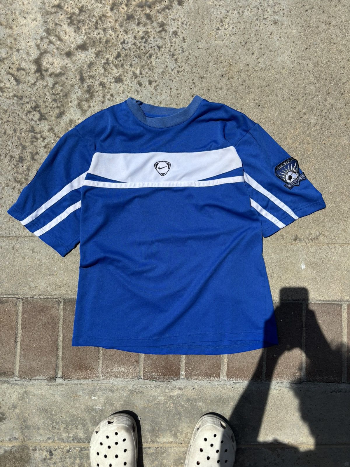 Nike Blue Nike Center switch jersey Size US M / EU 48-50 / 2 - 1 Thumbnail