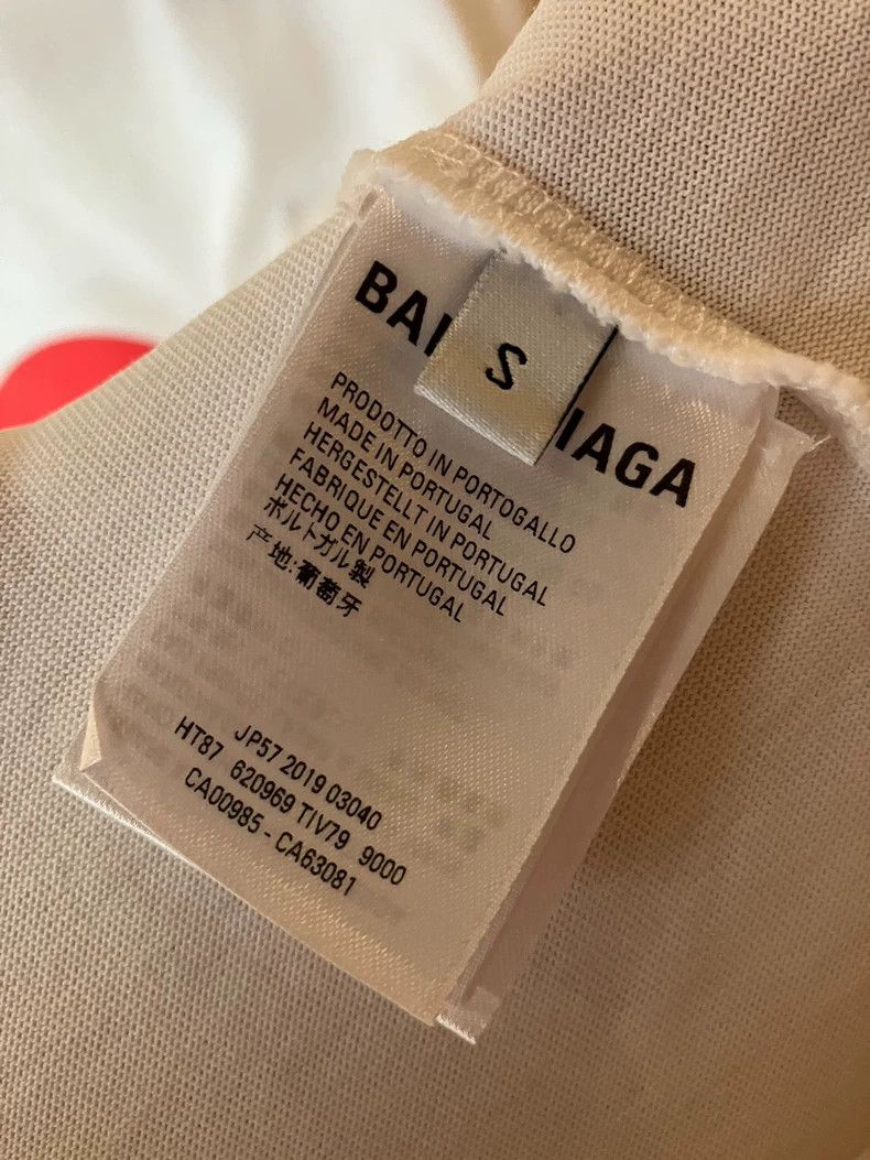 Balenciaga Balenciaga White MasterCard logo printed short sleeves Size US S / EU 44-46 / 1 - 6 Thumbnail