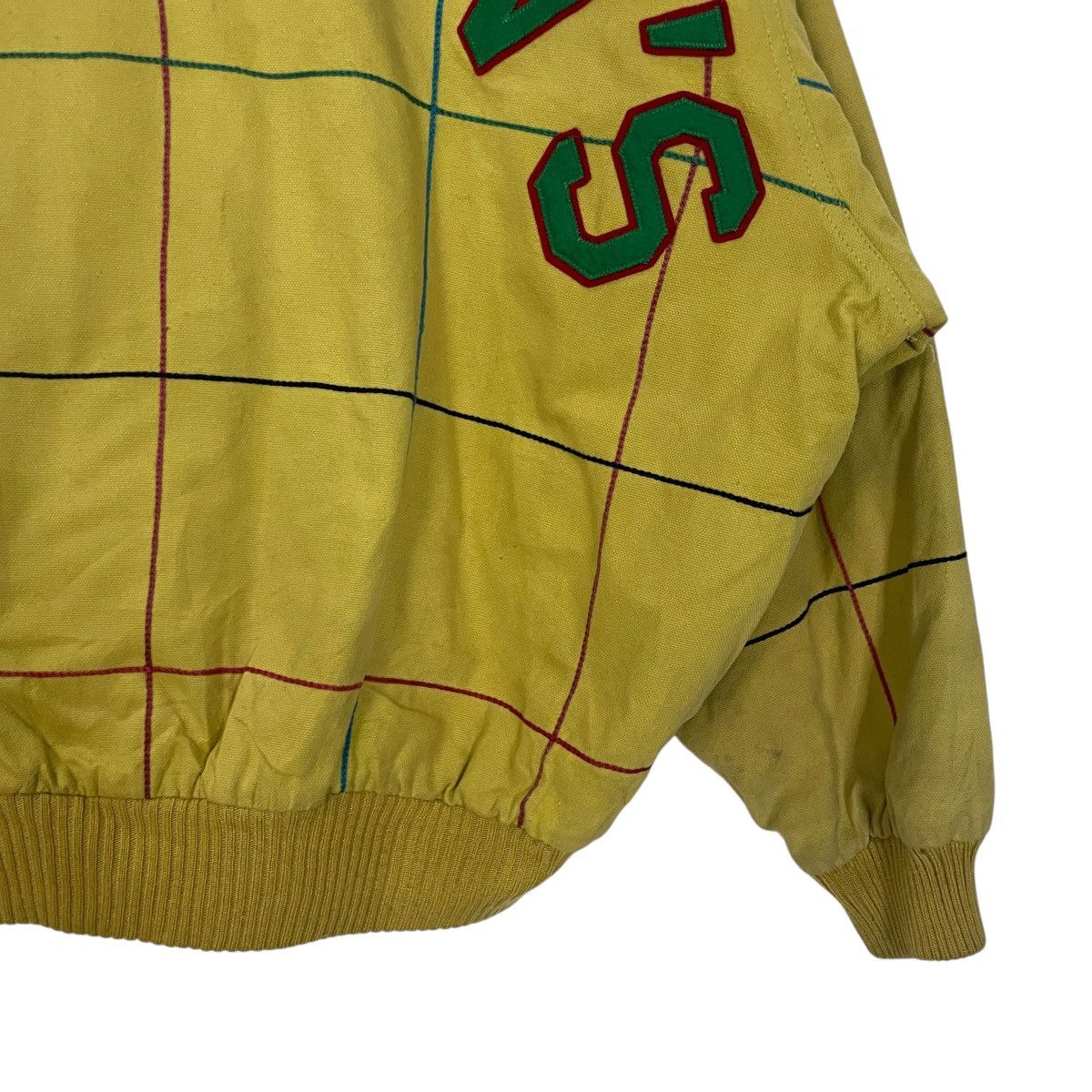 PERSON'S Vintage 90s Person Spellout Big Logo Bomber Jacket Size US XXL / EU 58 / 5 - 4 Thumbnail