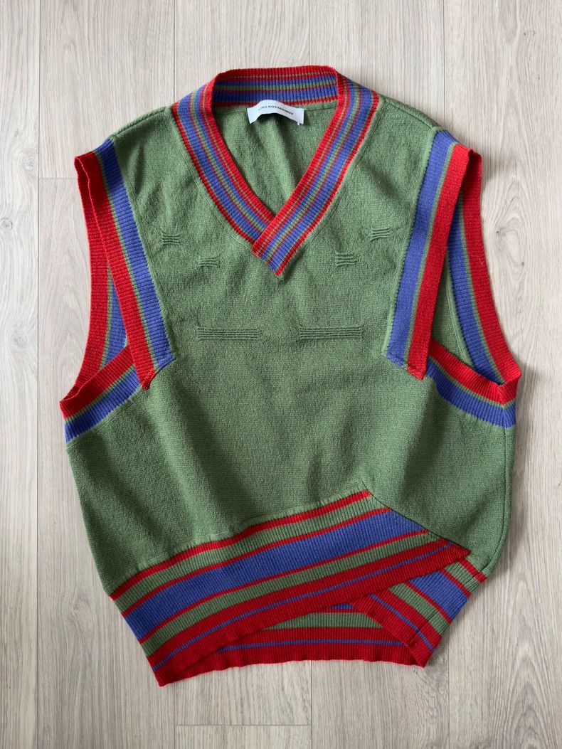 Kiko Kostadinov kiko kostadinovDorset Knit Vest 2503-Nextarrow Size 46R - 1 Thumbnail