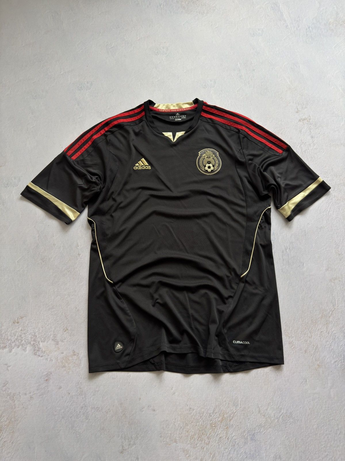 Adidas Adidas MEXICO Soccer Jersey Away 2011 Copa America Size US L / EU 52-54 / 3 - 1 Thumbnail