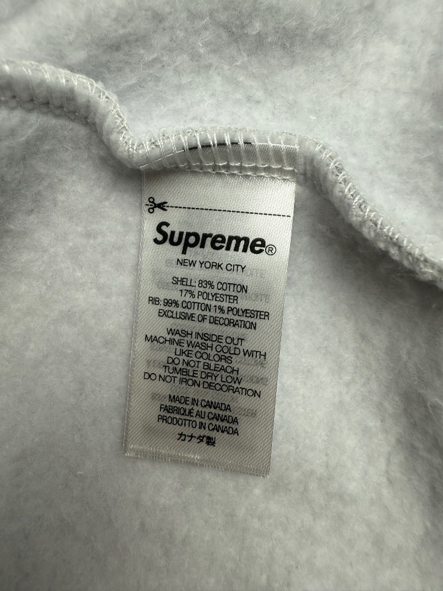 Supreme Supreme "Collegiate" Applique Zip Up Hooded Sweatshirt Size US XL / EU 56 / 4 - 3 Thumbnail