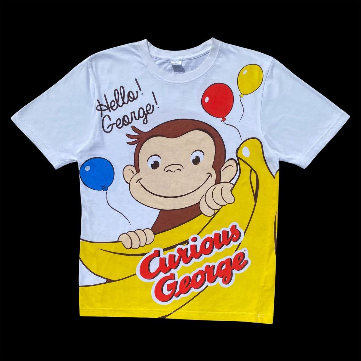 Cartoon Network RARE ‼️ Curious George Size US S / EU 44-46 / 1 - 1 Thumbnail