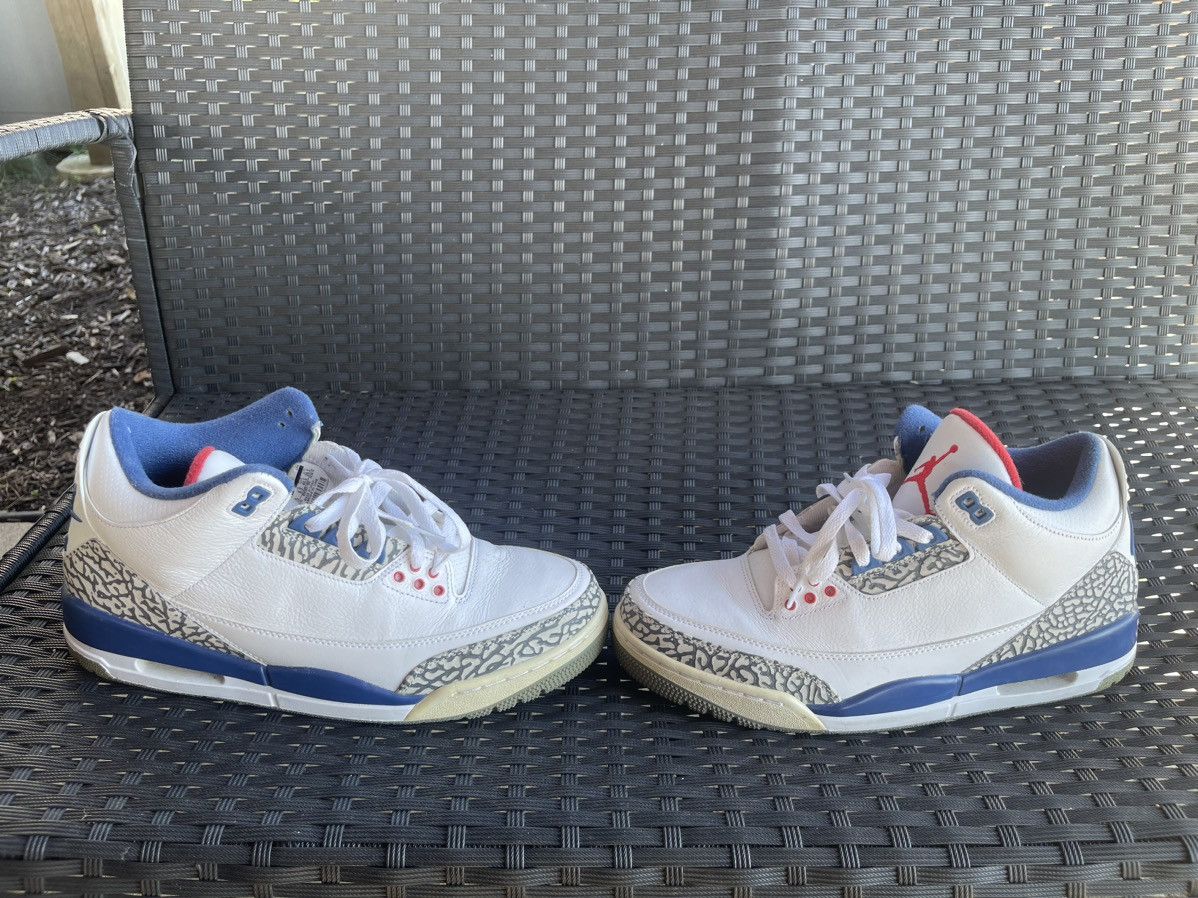Jordan Brand × Nike Air Jordan Retro 3 “True Blue” Size US 10.5 / EU 43-44 - 5 Thumbnail
