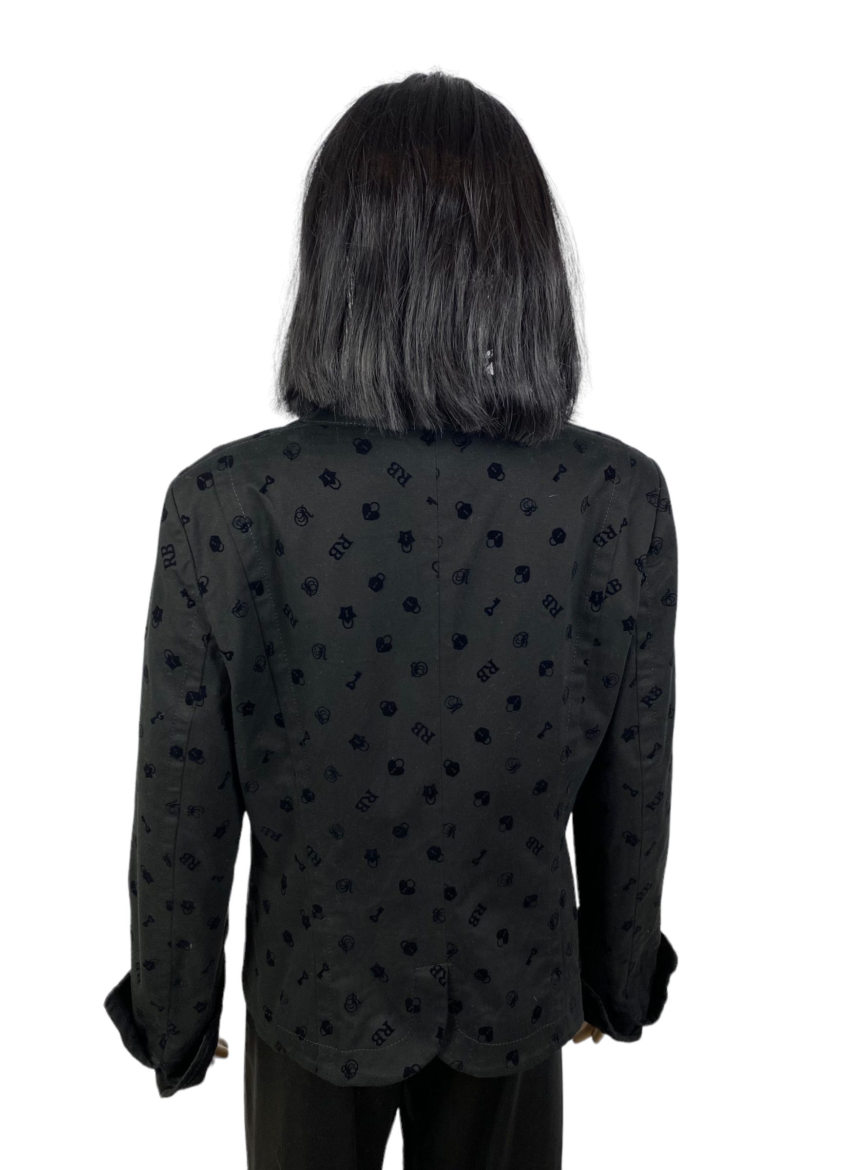Other Roccobarocco Italy Monogrammed Blazer Size US 12 Size XL / US 12-14 / IT 48-50 - 6 Thumbnail