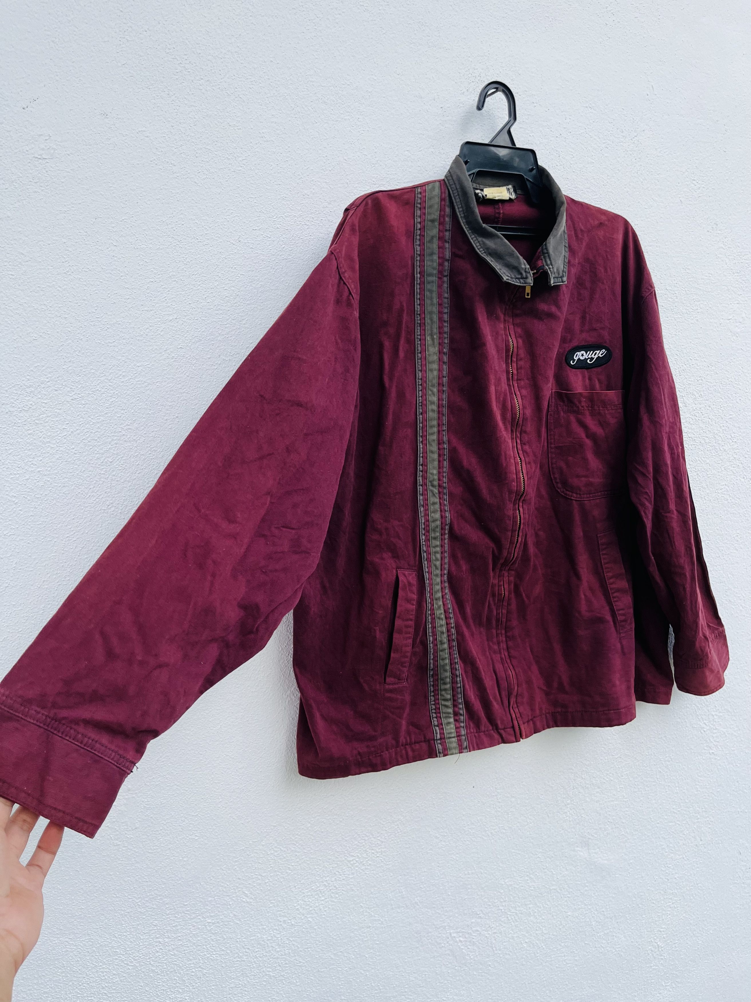 Japanese Brand × Vintage Vintage 00s Gouge Skateboard Streetwear Fashion Style Size US L / EU 52-54 / 3 - 4 Thumbnail